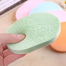 深層清潔用 海藻洗顔パフ【柔らかいこんにゃくスポンジ・パールコットン製】