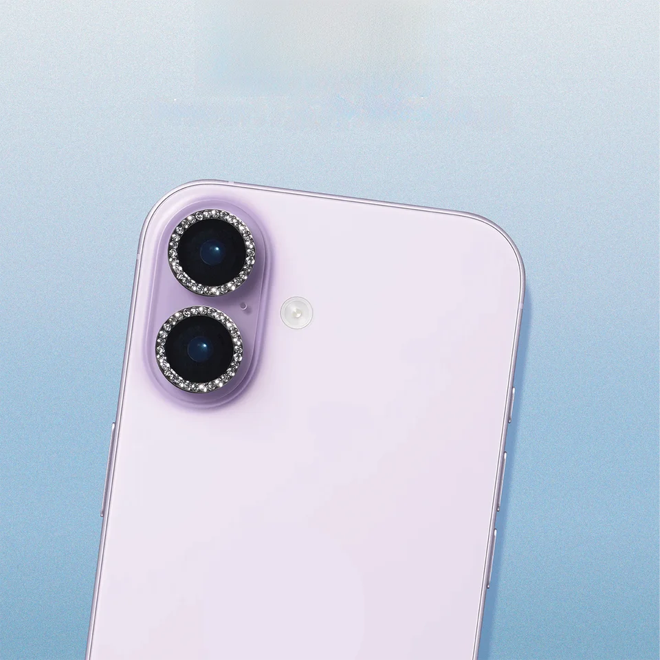 透明で高解像度のカメラレンズ保護フィルム【ブリリアントデザイン・Apple用】