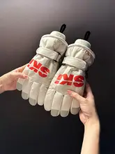 冬用スノーグローブ【防水・防滑・タッチスクリーン対応・女性用・厚手加熱】