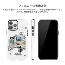 スマホケース iPhone16/15/14対応 ソフト フィルム Y2K