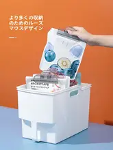キッチン用吊り収納ボックス【整理整頓・持ち手付き・深型】