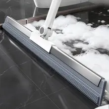 多機能バス用モップ【床掃除・水切り機能付き・アップグレード版】