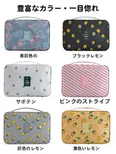 大容量旅行用洗面所収納バッグ【男女兼用・防水・携帯便利】（セットアップ対応）