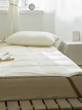 純綿製マットレス保護カバー【学生用・厚みのある快適な寝具】（セットアップ対応）