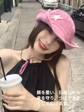 フィッシャーマンハット 女性 夏季 アウトドア ハイキング 日除け UVカット キャンプ