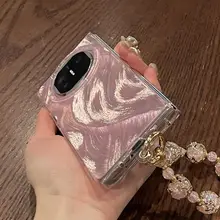 華為 MateX6 対応 スマホケース【高級感のある流光星星グラデーション・個性的なデザイン・落下防止】