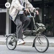 折りたたみ自転車用前バッグ サイクリスト 使用シーン ファッショナブル 素材 便利 収納