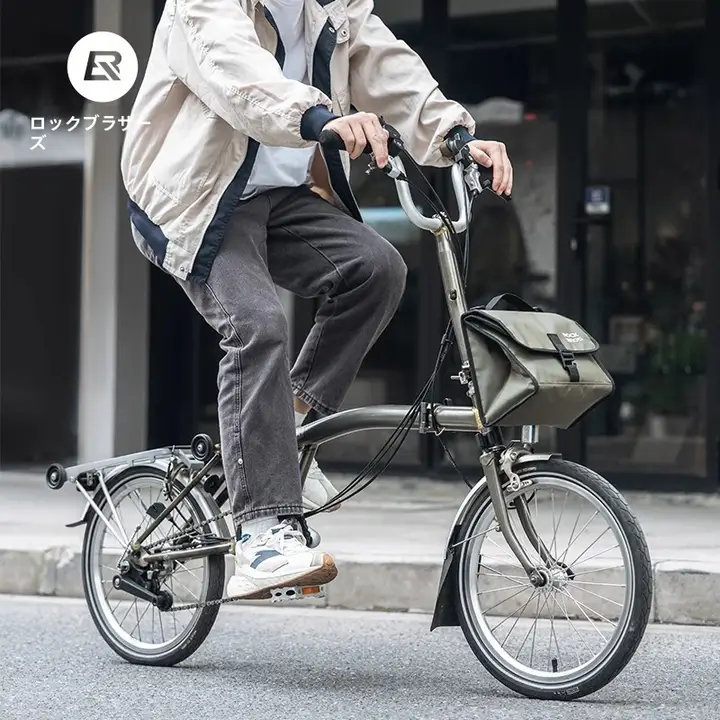 折りたたみ自転車用前バッグ サイクリスト 使用シーン ファッショナブル 素材 便利 収納