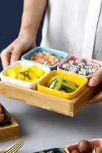 陶器の皿 おやつ皿 家庭用 2色チェックデザイン