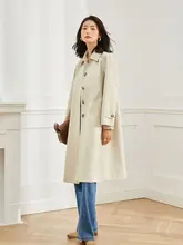 春用 ライトウエイト コート【女性用・シングルボタン・無地・カジュアル】