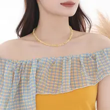 天然の黄水晶ネックレス【気品あるデザイン・ロマンティックスタイル・デコレーション用】