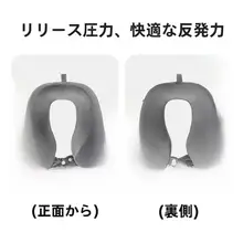 MINISO 旅行用U型首枕【快適・携帯に便利・首へのサポート】