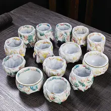 志野焼き大号茶杯【手作り・和風・陶器・茶器用】