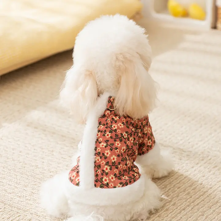 犬用服 秋冬 小型犬 厚手 保温