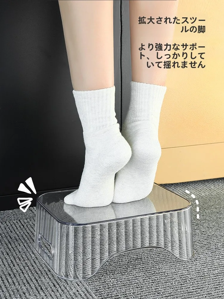 玄関の「switch置き場」を選ぶべき理由は？奥奇拉の透明長方形スツールが解決する3つの課題