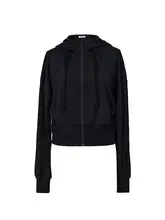 速乾性アスレチックフードジャケット【高ストレッチ・四針六糸・サウスウェア】