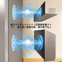 磁気吸着式キッチン用箸＆スプーン収納ボックス【壁掛け・一体型】