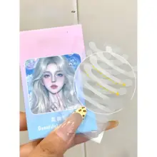 精巧なボックス型ノーズパッド【鼻翼収縮テープ・ナチュラル・化粧用・コスプレイベント対応】