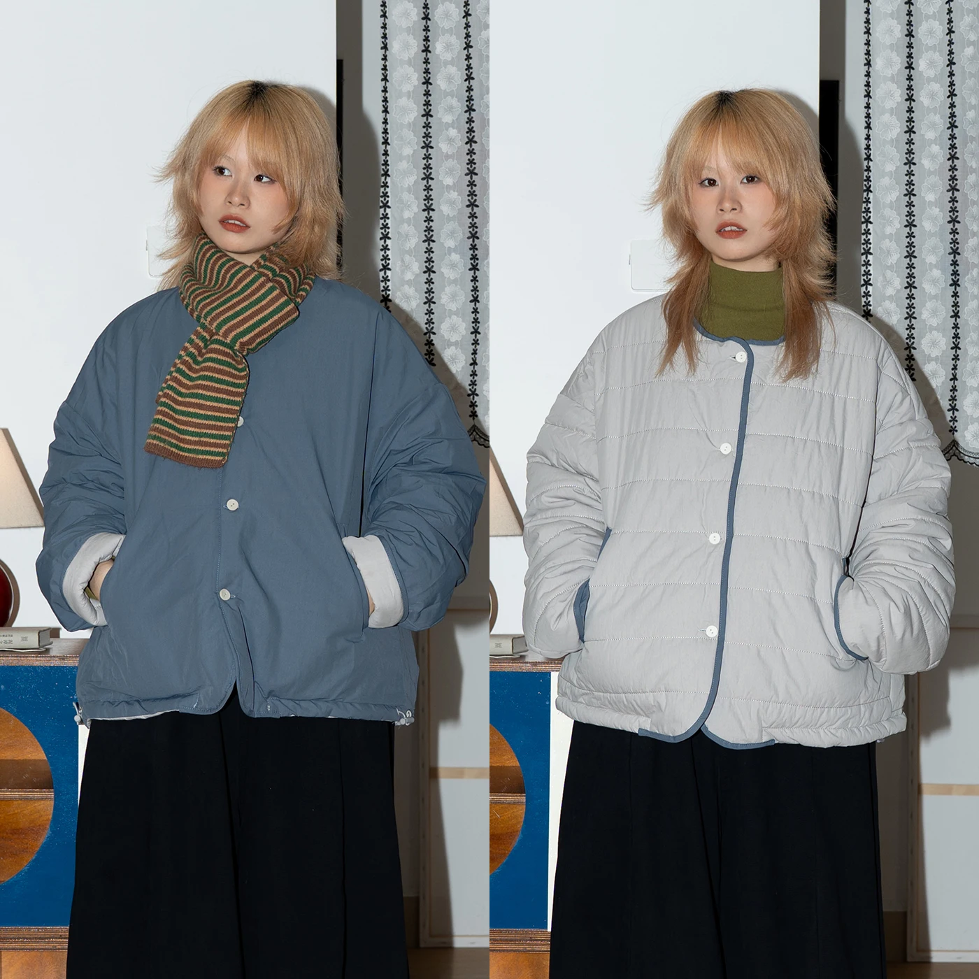 ノンカラージャケットは、本当に「何もしない」のが一番？