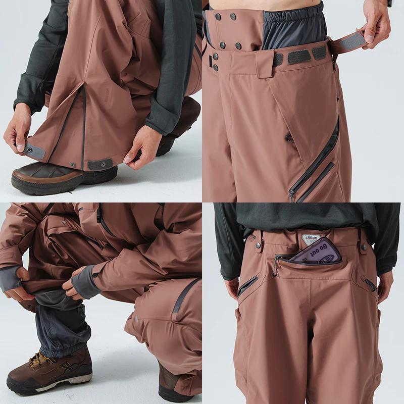 Recco 防水透湿登山パンツ：スノボウェア ズボンの機能性と実用性を徹底解説