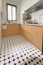 キッチン用 PVCレザー洗えるマット【防水・防油・滑り止め・大面積対応】