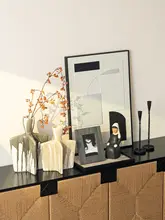 モダンシンプルなアートフラワーベース【リビング・玄関用・高級感ある装飾】（セットアップ対応）