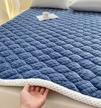 冬用ミルクフリースマットカバー【家庭用・加厚・ソフト】