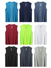 メッシュデザインの速乾Tシャツ【夏用・通気性・ダークブルー・ランニング用】