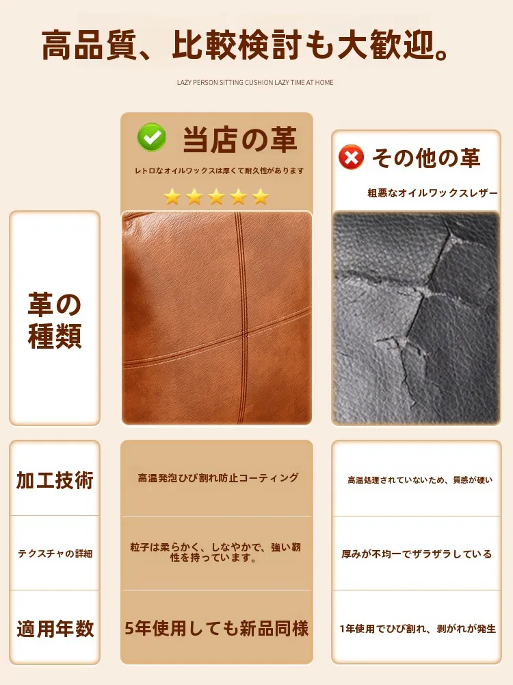 ラグジュアリーな皮製クッション収納ボックス：布団枕元小物置きに最適なスリムデザインの収納解決策