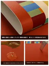 デザイン性の高いリビングルーム用テーブルマット【防水・防油・洗浄不要・ヴィンテージ風】