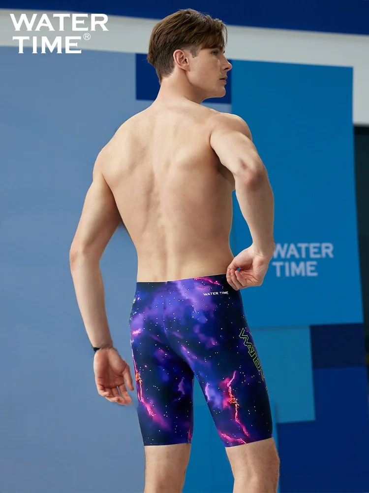 WATERTIME 男性用競技水着：速乾五分丈設計の実用性とフィット感解析