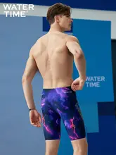 WATERTIME 男性用競技水着【速乾・五分丈・大きいサイズ】