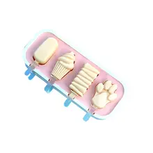 子供用チーズスティックアイスクリーム自家製型【食品級シリコーン・蓋付き】