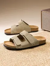 防滑レザーサンダル【夏用・室内外兼用・グラウンデザイン】