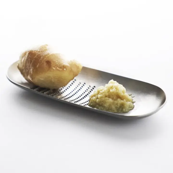 ステンレス製 にんにく・わさびおろし器【手動・家庭用】