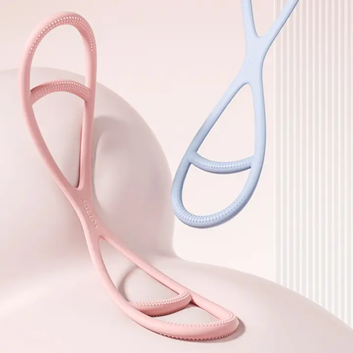 8字型女性用ラテラルストレッチバンド【背中のストレッチ・家庭用・フィットネス・ヨガ】