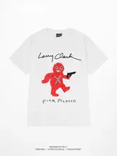 ユニセックス カートゥーンプリント半袖Tシャツ【アメリカンレトロ・フィット】