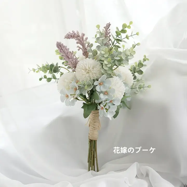 リアルなユーカリのブーケ【結婚式・装飾用・卓上用】