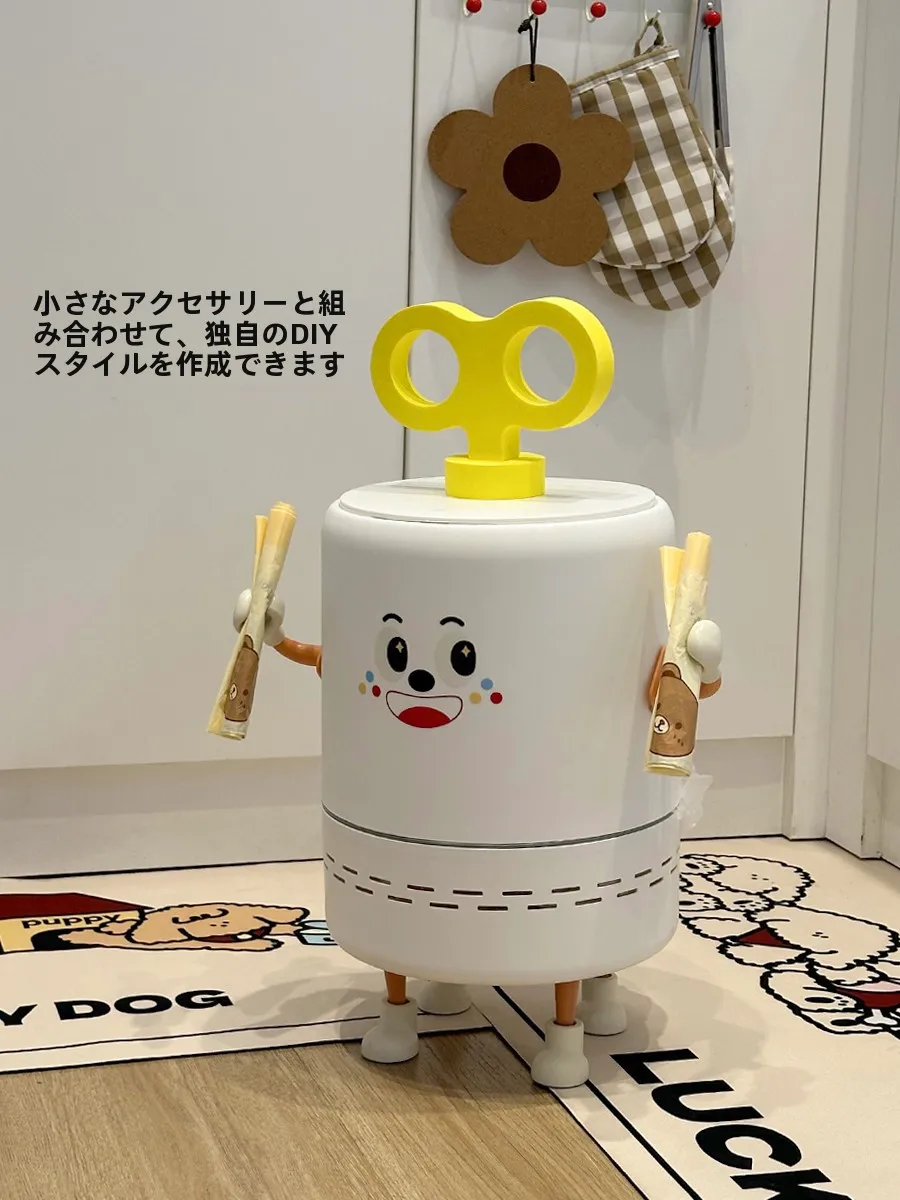 自吸式袋付きゴミ箱：密閉設計でキッチン・トイレ・リビングで効果的なゴミ保管を実現