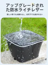 防水仕様の自転車用バスケットインナー【前カゴ・取り外し可能・収納便利】