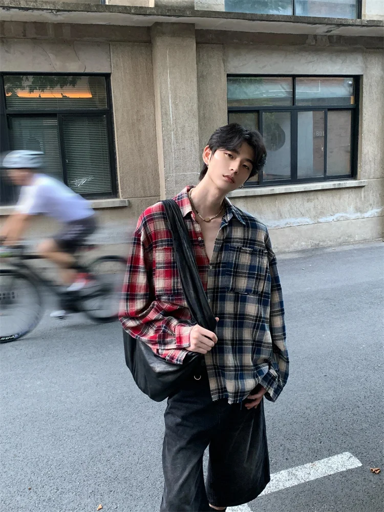 中学生私服男子が「何を着る？」——美式フリンジチェックシャツで通学スタイルをリブートする方法は？