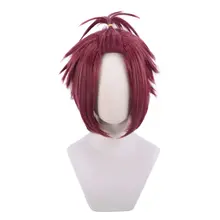 コスプレ用ウィッグ【ショートヘア・逆さまのスタイル・トップポニー】