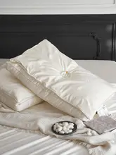 快適な睡眠をサポートする！絹製の大人用ネックピロー【首のサポート・柔らかな触り心地】（セットアップ対応）