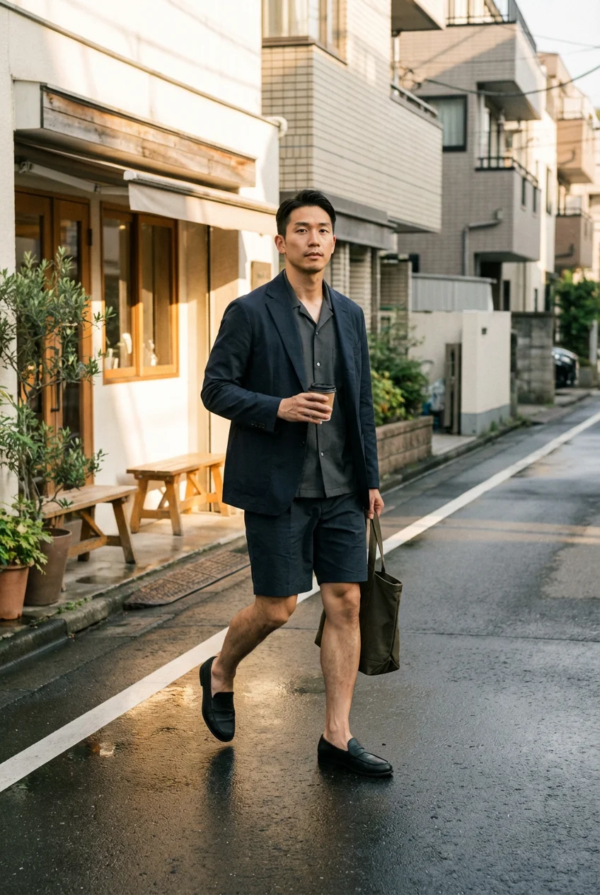 夏のメンズコーデで失敗しない方法は？通勤からカジュアルまで、完璧なスタイリングを手に入れる3つのポイント