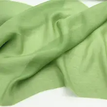 透明感あるアボカドグリーンの極薄天絲麻半コットン生地【漢服用・シャツ素材】
