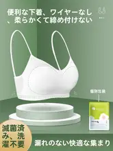 使い捨てインナー ブラジャー・ショーツセット【透 breathable・加厚・大きいサイズ・消毒済み・旅行用】（セットアップ対応）