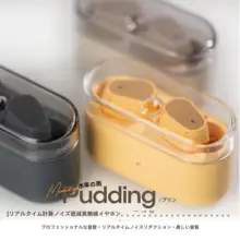リアルタイムANC機能付きTWSイヤフォン【完全ワイヤレス・Bluetooth対応・入耳式】