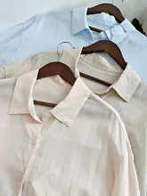 リネン混合の軽量アウターシャツ【春夏用・UVカット・ゆったりデザイン】
