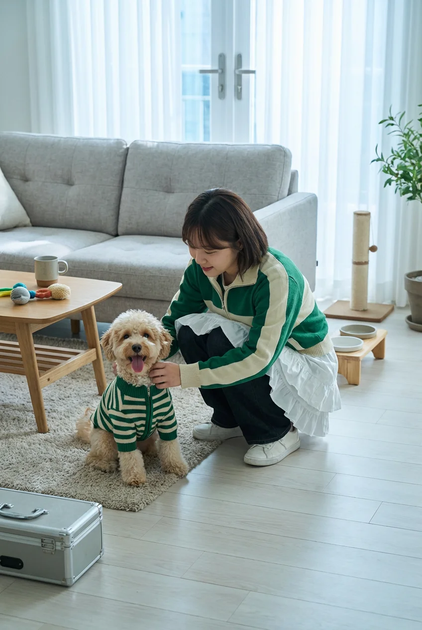 犬のお散歩グッズをコスパ良く揃える方法｜ボア素材の保温コートで解決する寒さ対策