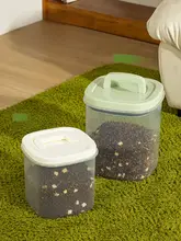 ペット用密閉保存容器【PP製・防湿設計・猫犬用・フードストレージボックス】